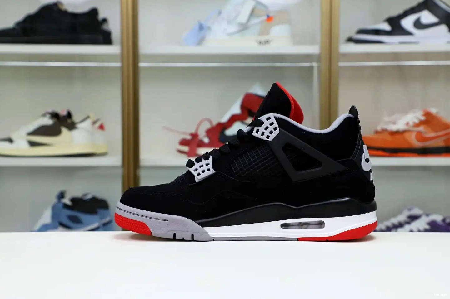 JORDAN 2019 'BRED' OG 4 Kimikick AIR RETRO 0421